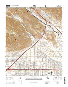 Devore 2015 topographic map thumbnail