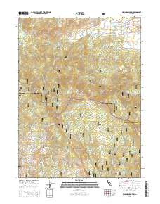 Diamond Mountain 2015 topographic map thumbnail