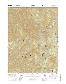 Dillon Mountain 2015 topographic map thumbnail
