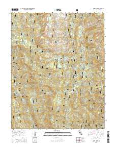 Dinkey Creek 2015 topographic map thumbnail