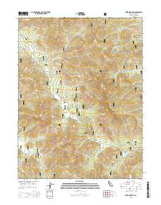 Dixie Mountain 2015 topographic map thumbnail