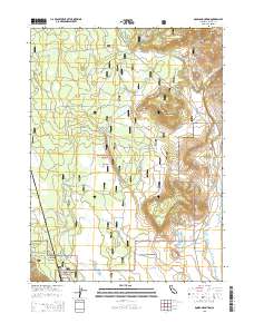 Donica Mountain 2015 topographic map thumbnail