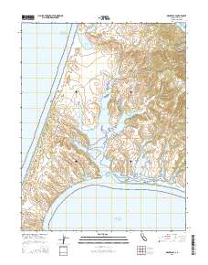 Drakes Bay 2015 topographic map thumbnail