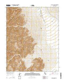 Dry Bone Canyon 2015 topographic map thumbnail