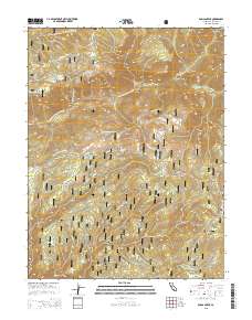 Duncan Peak 2015 topographic map thumbnail