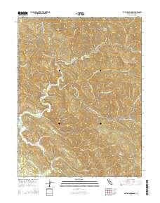 Dutchmans Knoll 2015 topographic map thumbnail