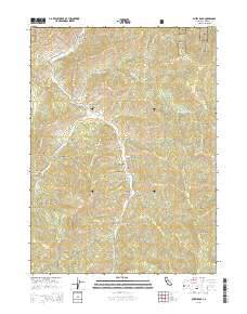 Duzel Rock 2015 topographic map thumbnail
