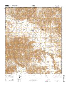 Earthquake Valley 2015 topographic map thumbnail