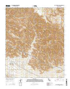 East Deception Canyon 2015 topographic map thumbnail