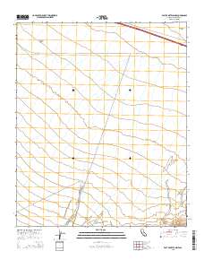 East of Aztec Mines 2015 topographic map thumbnail