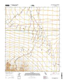 East of Granite Pass 2015 topographic map thumbnail