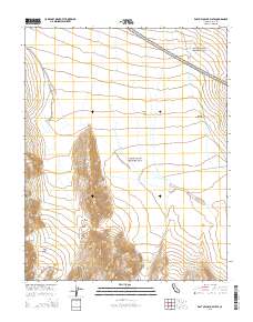 East of Joshua Flats 2015 topographic map thumbnail