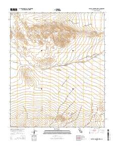 East of Langford Well 2015 topographic map thumbnail