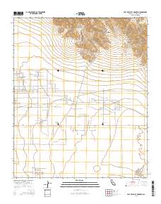 East of Valley Mountain 2015 topographic map thumbnail
