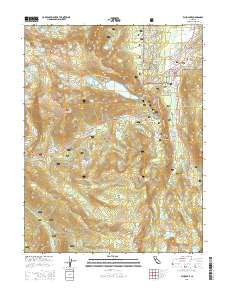 Echo Lake 2015 topographic map thumbnail