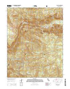 El Capitan 2015 topographic map thumbnail