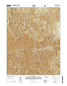 El Portal 2015 topographic map thumbnail