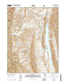 Elk Creek 2015 topographic map thumbnail