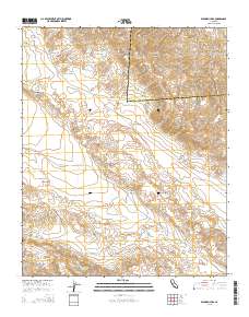 Elkhorn Hills 2015 topographic map thumbnail