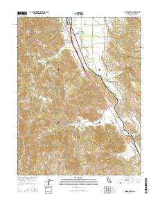 Elledge Peak 2015 topographic map thumbnail