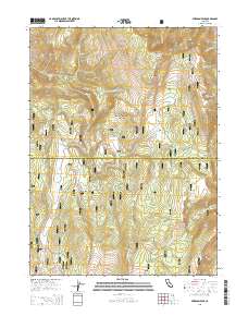 Emerson Peak 2015 topographic map thumbnail