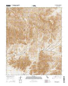 Epaulet Peak 2015 topographic map thumbnail