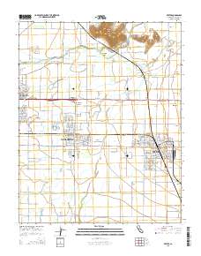 Exeter 2015 topographic map thumbnail