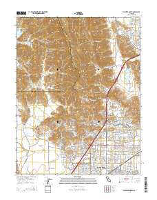 Fairfield North 2015 topographic map thumbnail