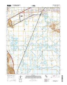 Fairfield South 2015 topographic map thumbnail