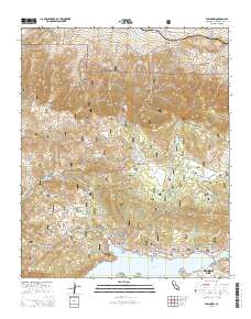Fawnskin 2015 topographic map thumbnail