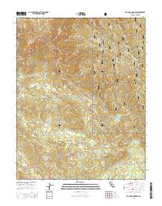 Feliciana Mountain 2015 topographic map thumbnail