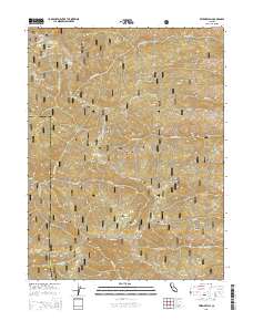 Felkner Hill 2015 topographic map thumbnail