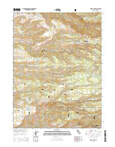 Finley Butte 2015 topographic map thumbnail