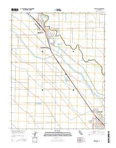 Firebaugh 2015 topographic map thumbnail