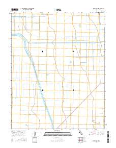 Firebaugh NE 2015 topographic map thumbnail