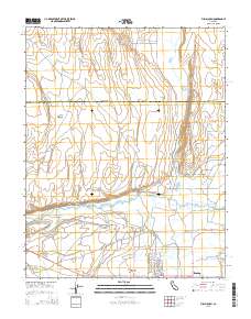 Fish Slough 2015 topographic map thumbnail