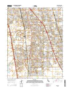 Florin 2015 topographic map thumbnail