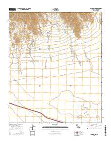 Ford Dry Lake 2015 topographic map thumbnail
