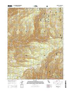 Foresthill 2015 topographic map thumbnail