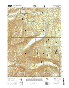 Independence Lake 2015 topographic map thumbnail