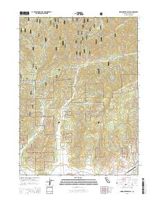 Indian Creek Baldy 2015 topographic map thumbnail