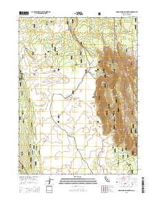 Indian Spring Mountain 2015 topographic map thumbnail