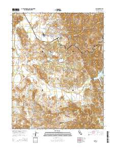 Ione 2015 topographic map thumbnail