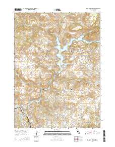 Iron Gate Reservoir 2015 topographic map thumbnail