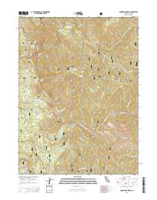 Ironside Mountain 2015 topographic map thumbnail