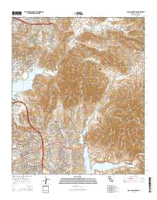 Jamul Mountains 2015 topographic map thumbnail
