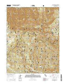 Jawbone Ridge 2015 topographic map thumbnail