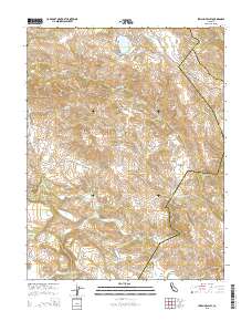 Jericho Valley 2015 topographic map thumbnail