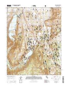 June Lake 2015 topographic map thumbnail