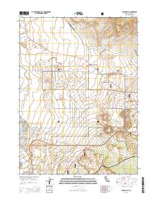 Juniper Flat 2015 topographic map thumbnail